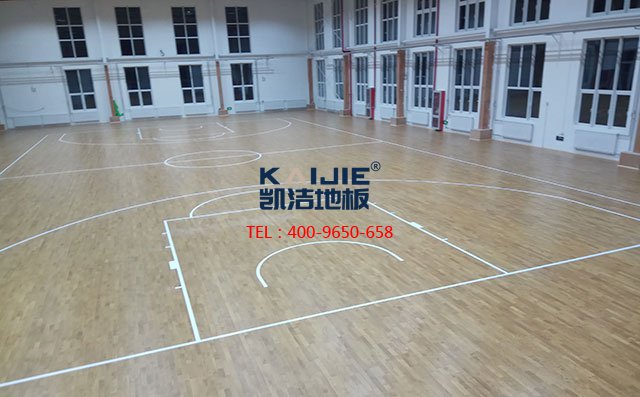 專業(yè)體育館木地板安裝，需要把這些事做好——凱潔地板