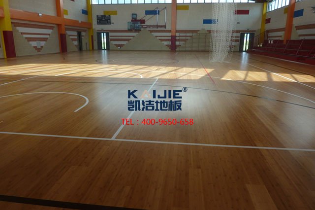 說好的體育館木地板售后服務(wù)呢，這又能怪誰——凱潔地板
